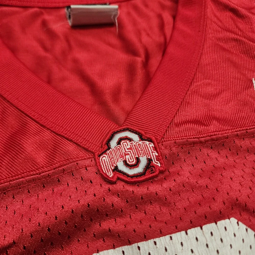 Nike Jersey Mens M Red Ohio State Buckeyes #8 Football Team NCAA Sports Fan